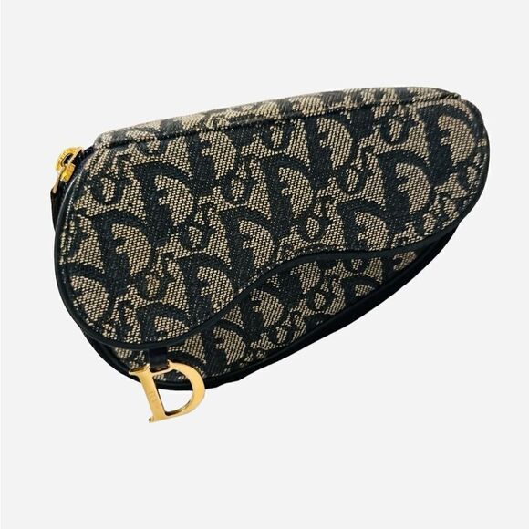 COPY - Dior blue Saddle Pouch - Picture 5 of 16